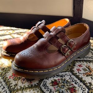 Gently used Dr. Martens Mary Janes, in excellent condition.